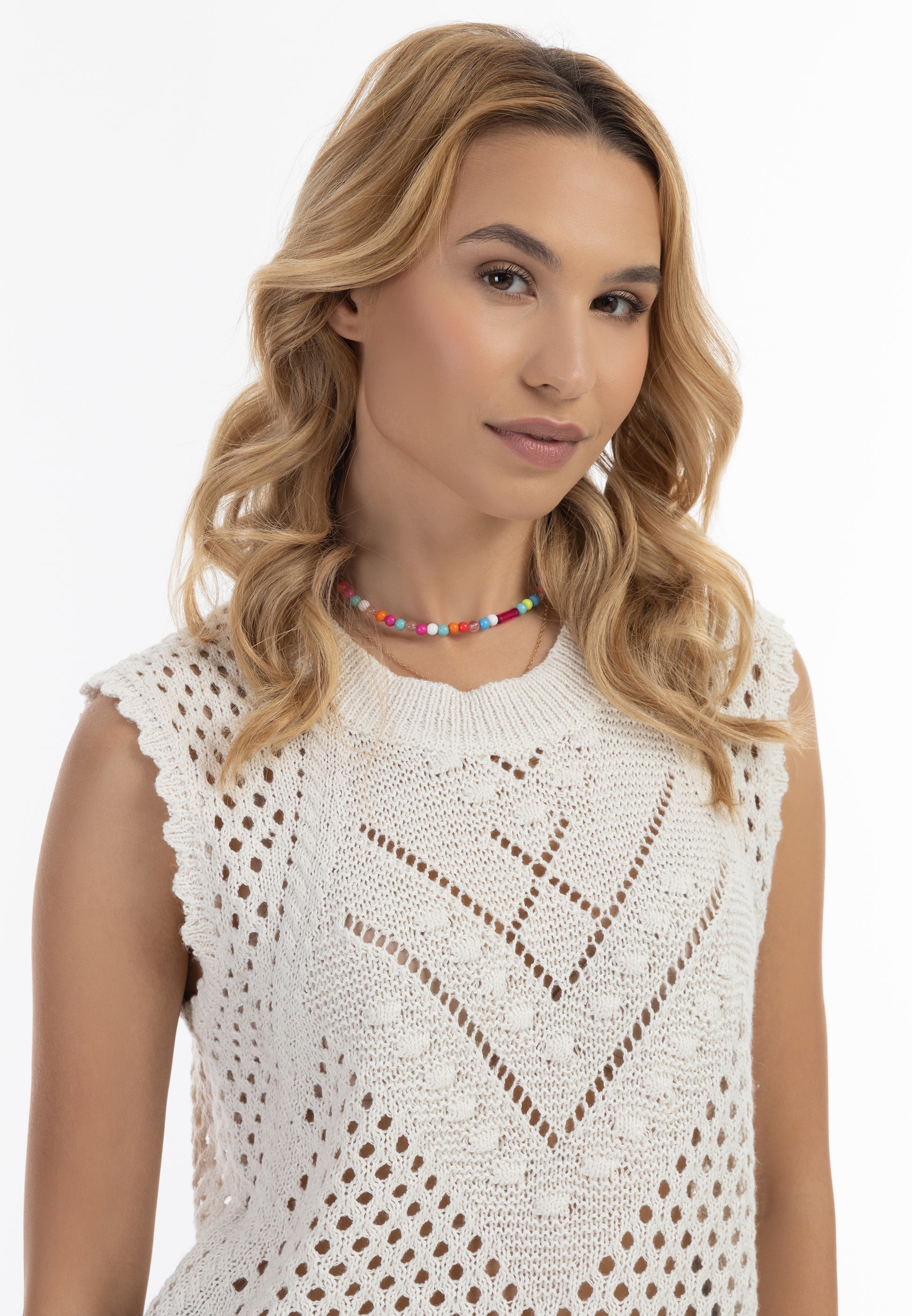 Izia Women's Knit Sweater Vest
