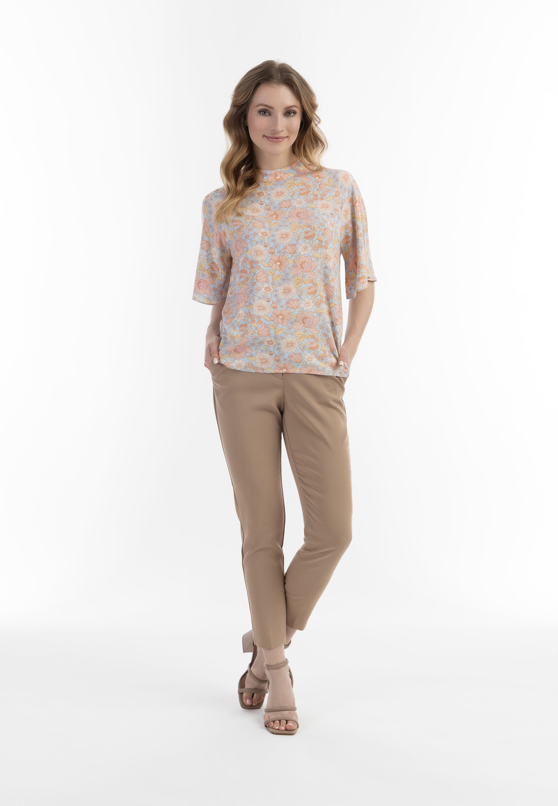 Albee Women's Short Sleeve Blouse