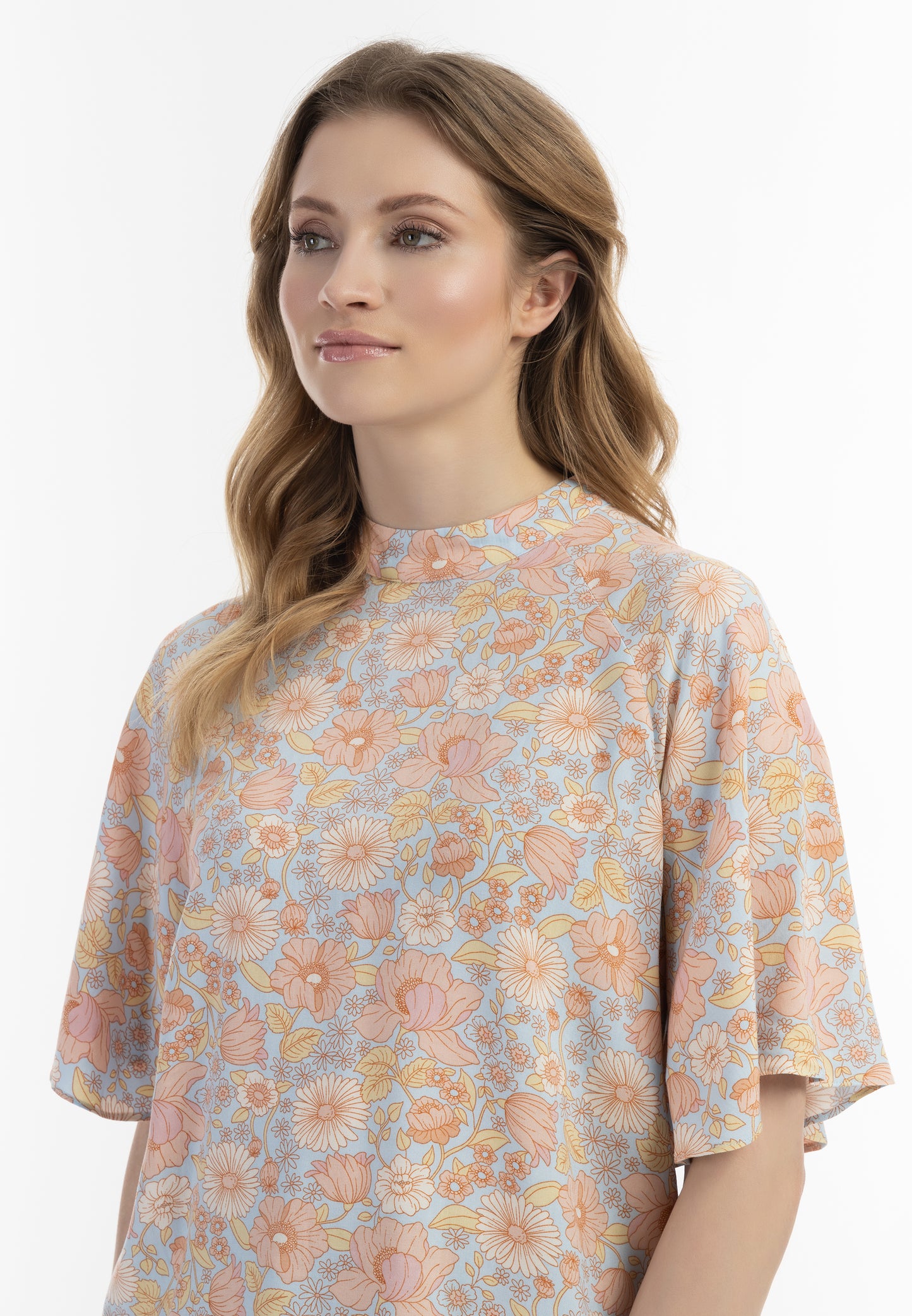 Albee Women's Short Sleeve Blouse