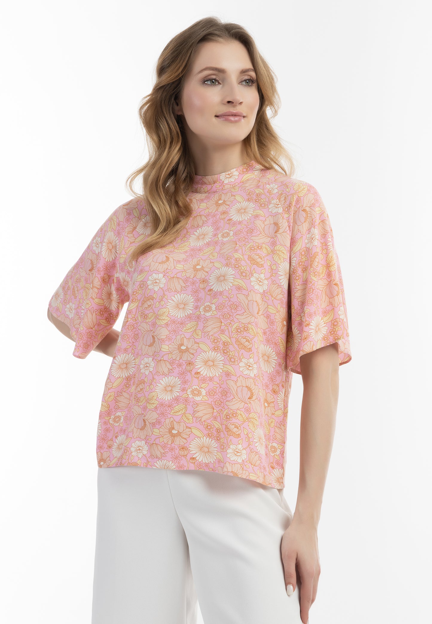 Albee Women's Short Sleeve Blouse