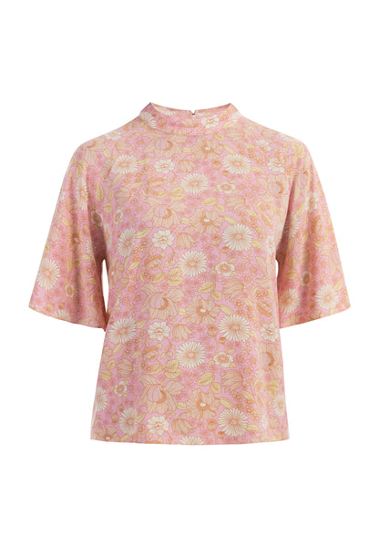 Albee Women's Short Sleeve Blouse