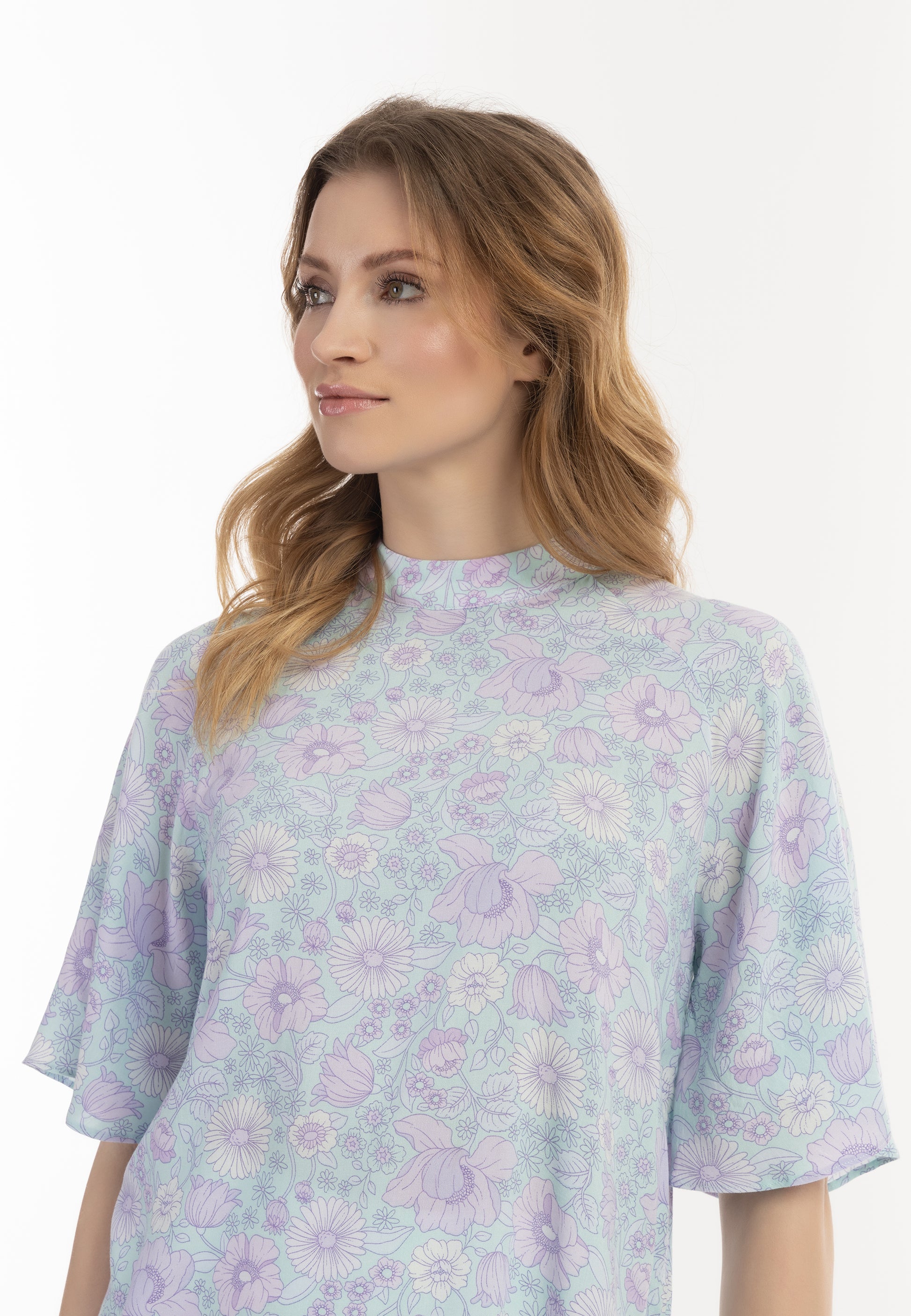 Albee Women's Short Sleeve Blouse