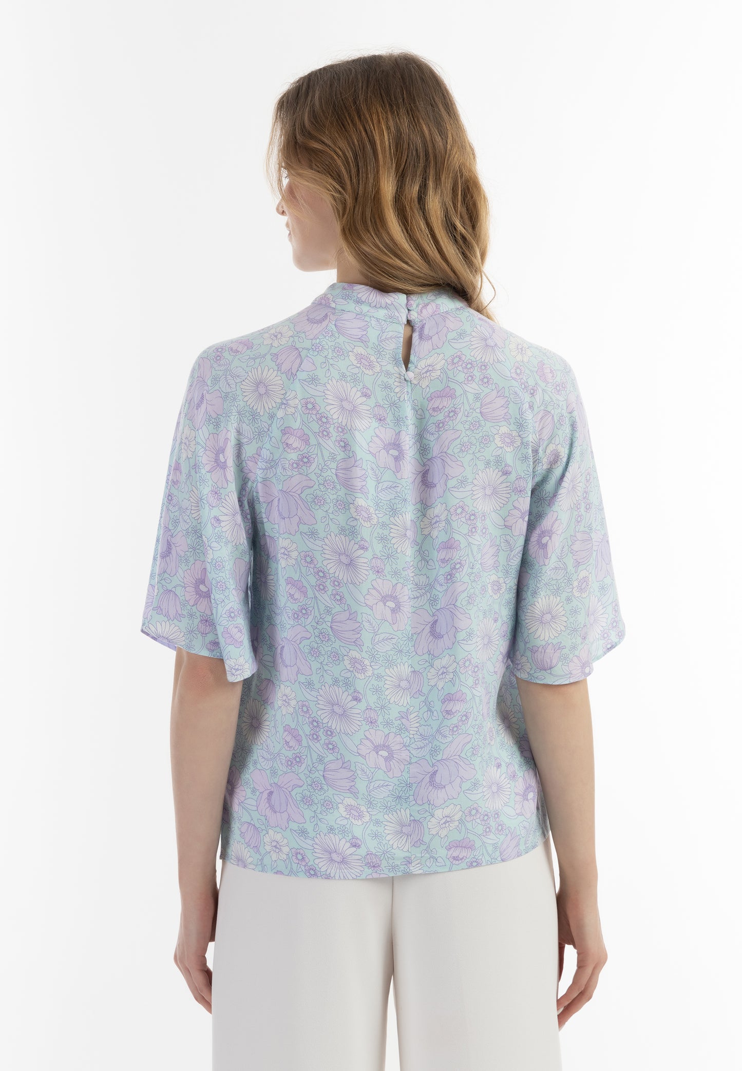 Albee Women's Short Sleeve Blouse
