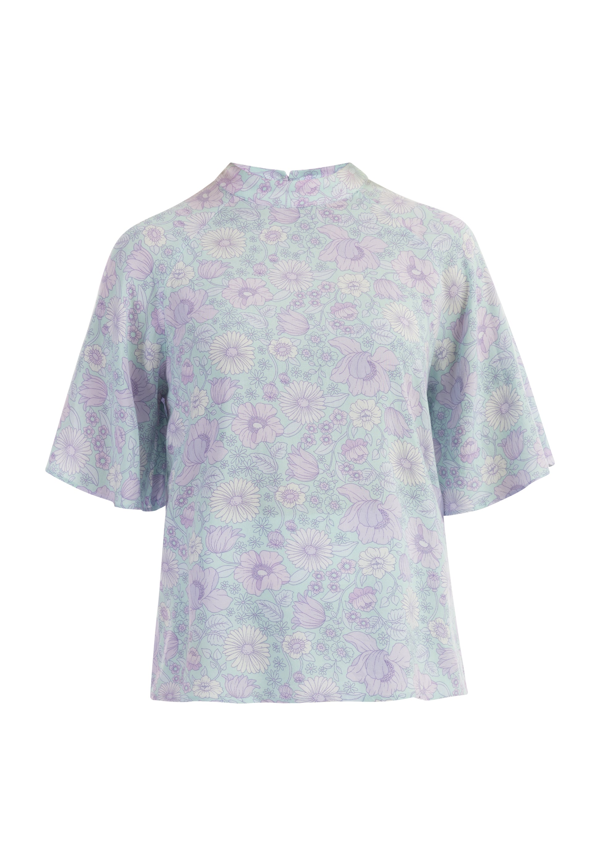 Albee Women's Short Sleeve Blouse
