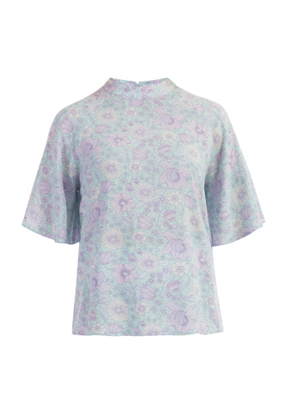 Albee Women's Short Sleeve Blouse