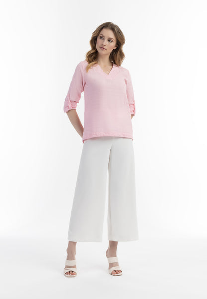 Jeona Women's Blouse Shirt With Lace