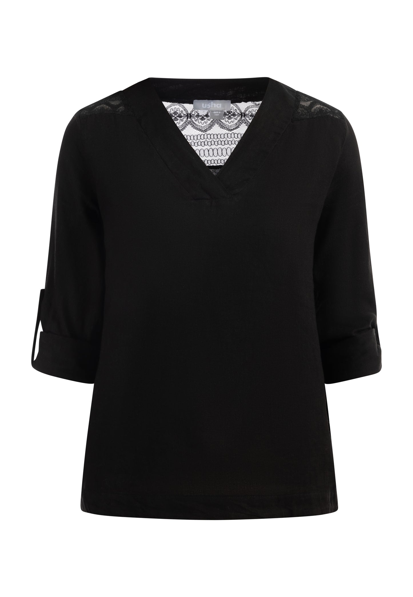 Jeona Women's Blouse Shirt With Lace