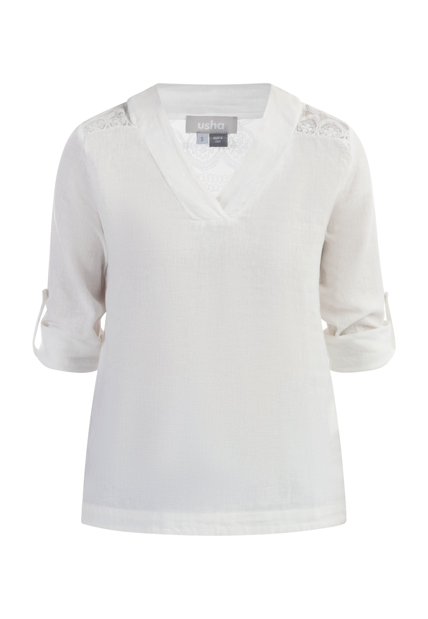 Jeona Women's Blouse Shirt With Lace