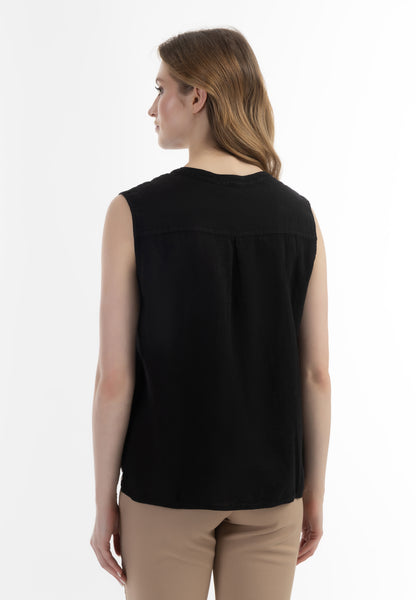 Albee Women's Blouse Top With Lace