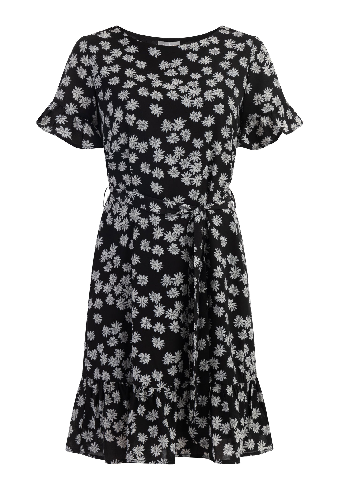 Jeona Women's Midi Dress With Ruffles