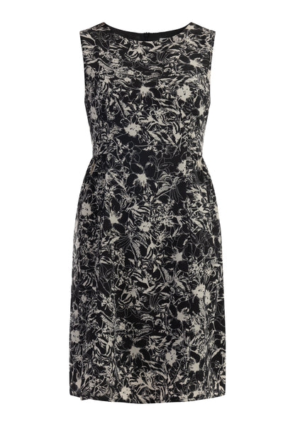 Albee Women's Midi Dress With A Retro Print
