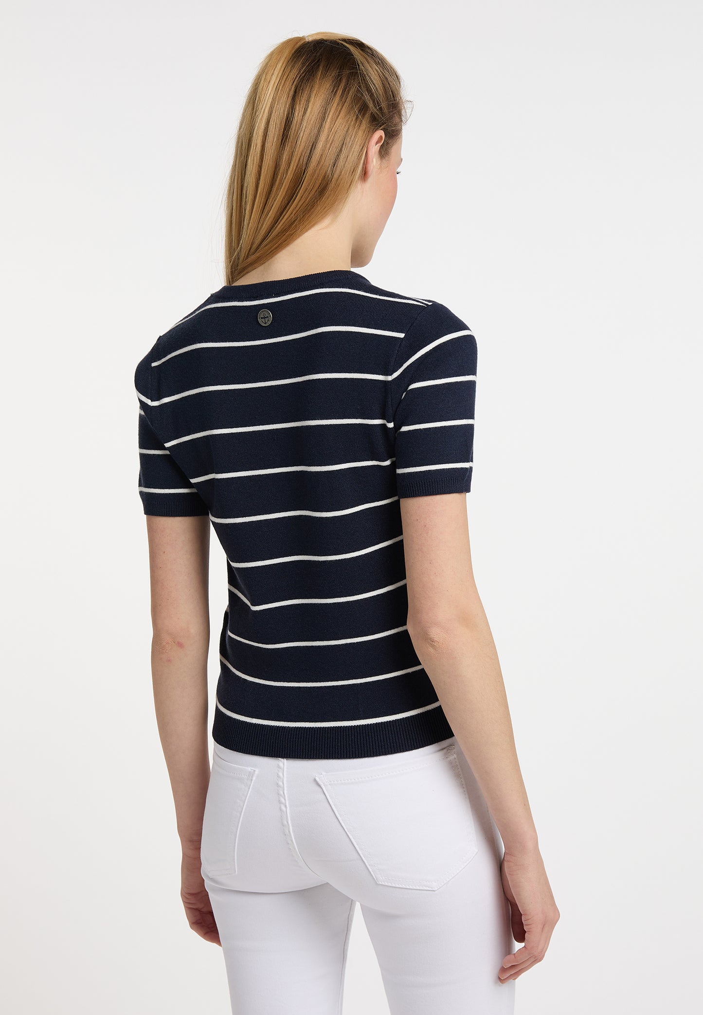 DreiMaster Maritim Women's Short-Sleeved Sweater