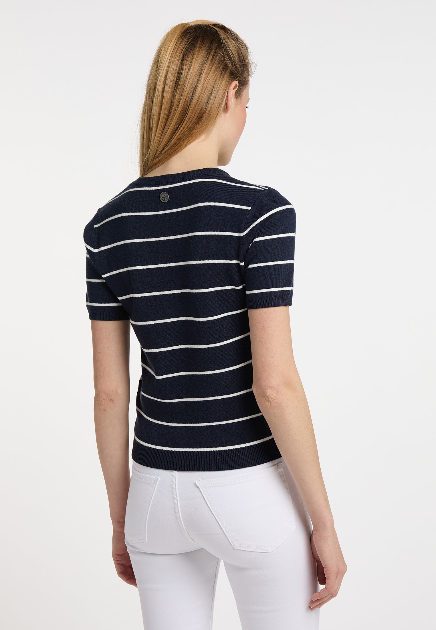DreiMaster Maritim Women's Short-Sleeved Sweater