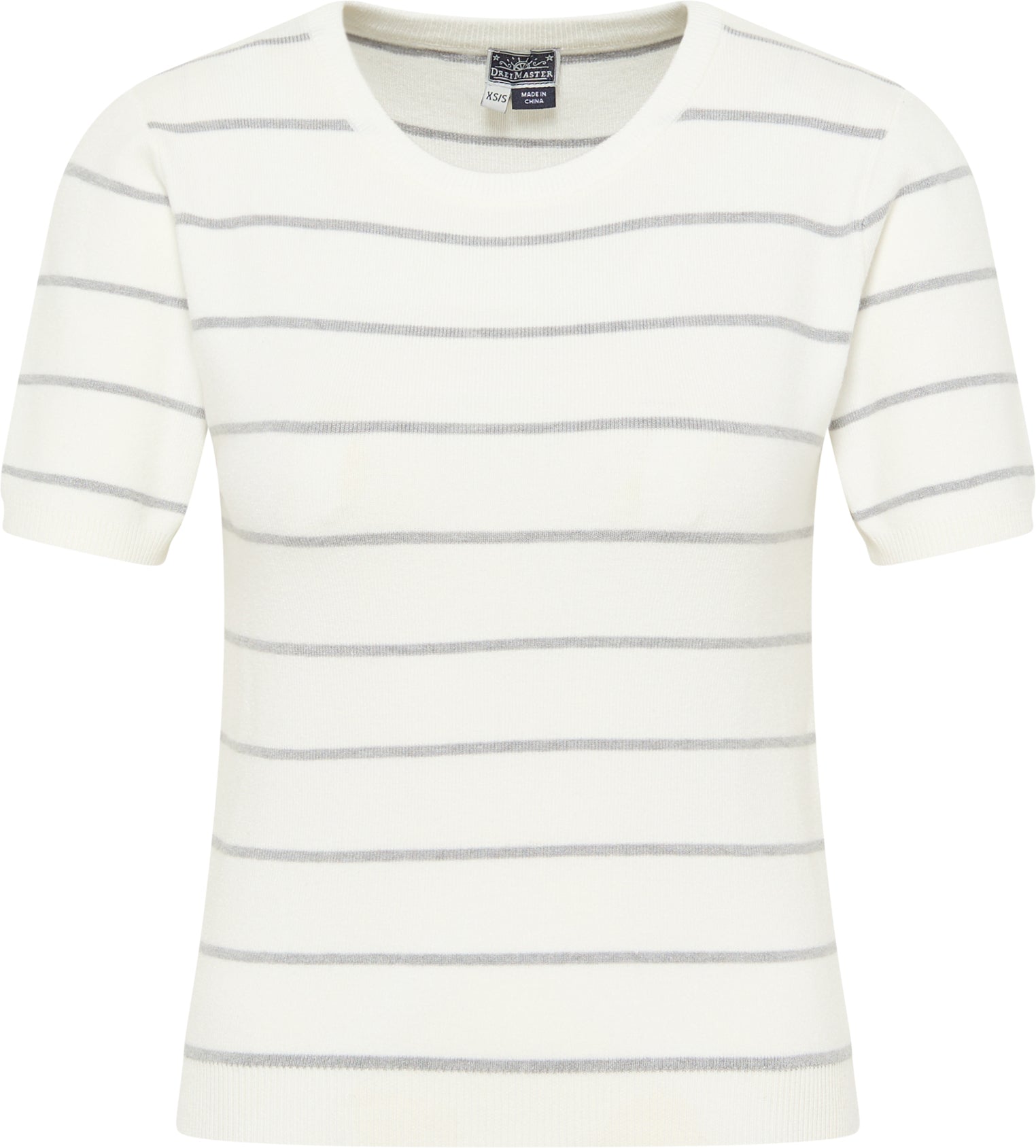 DreiMaster Maritim Women's Short-Sleeved Sweater