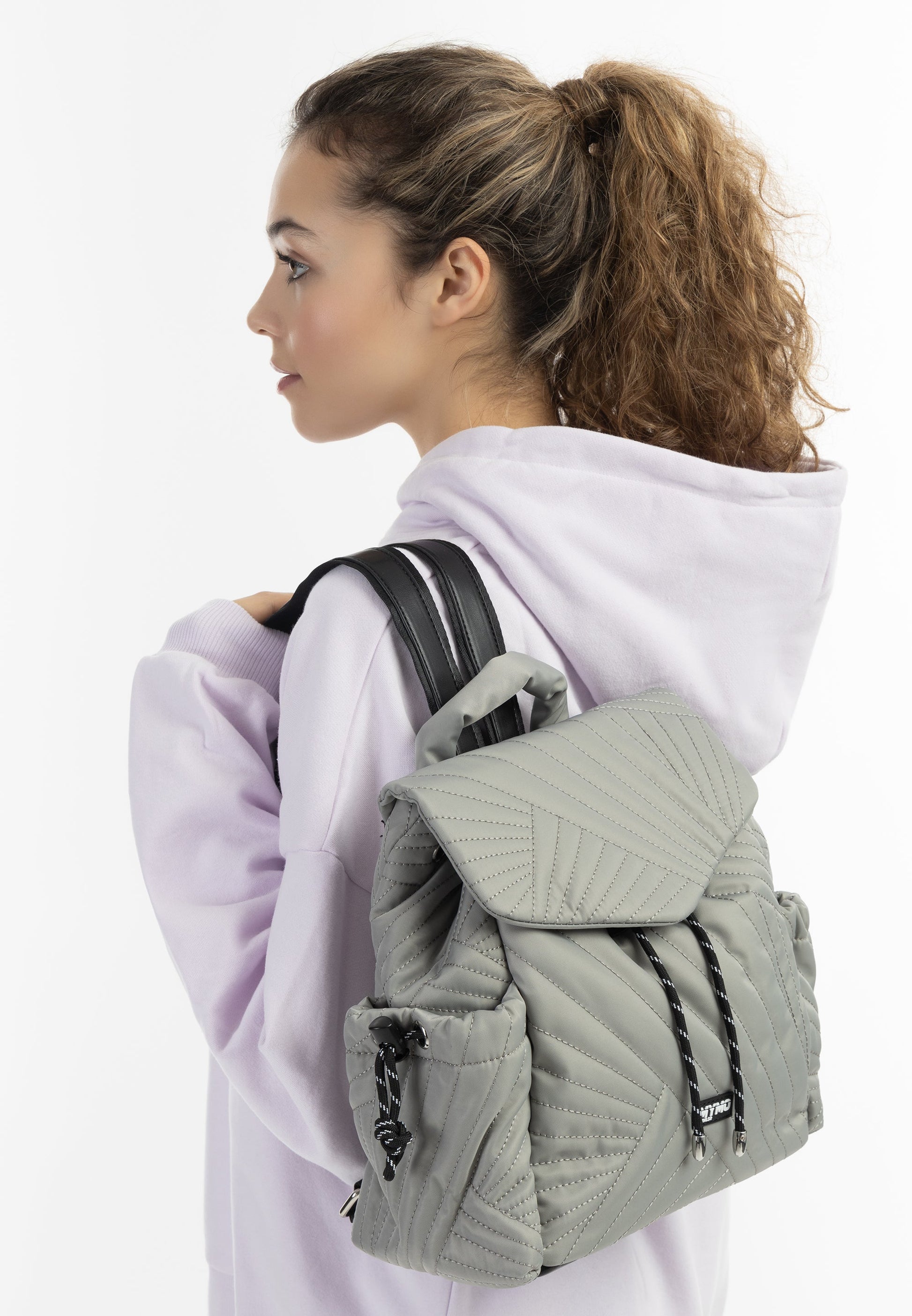 Mymo athlsr Women's Backpack With Quilted Pattern