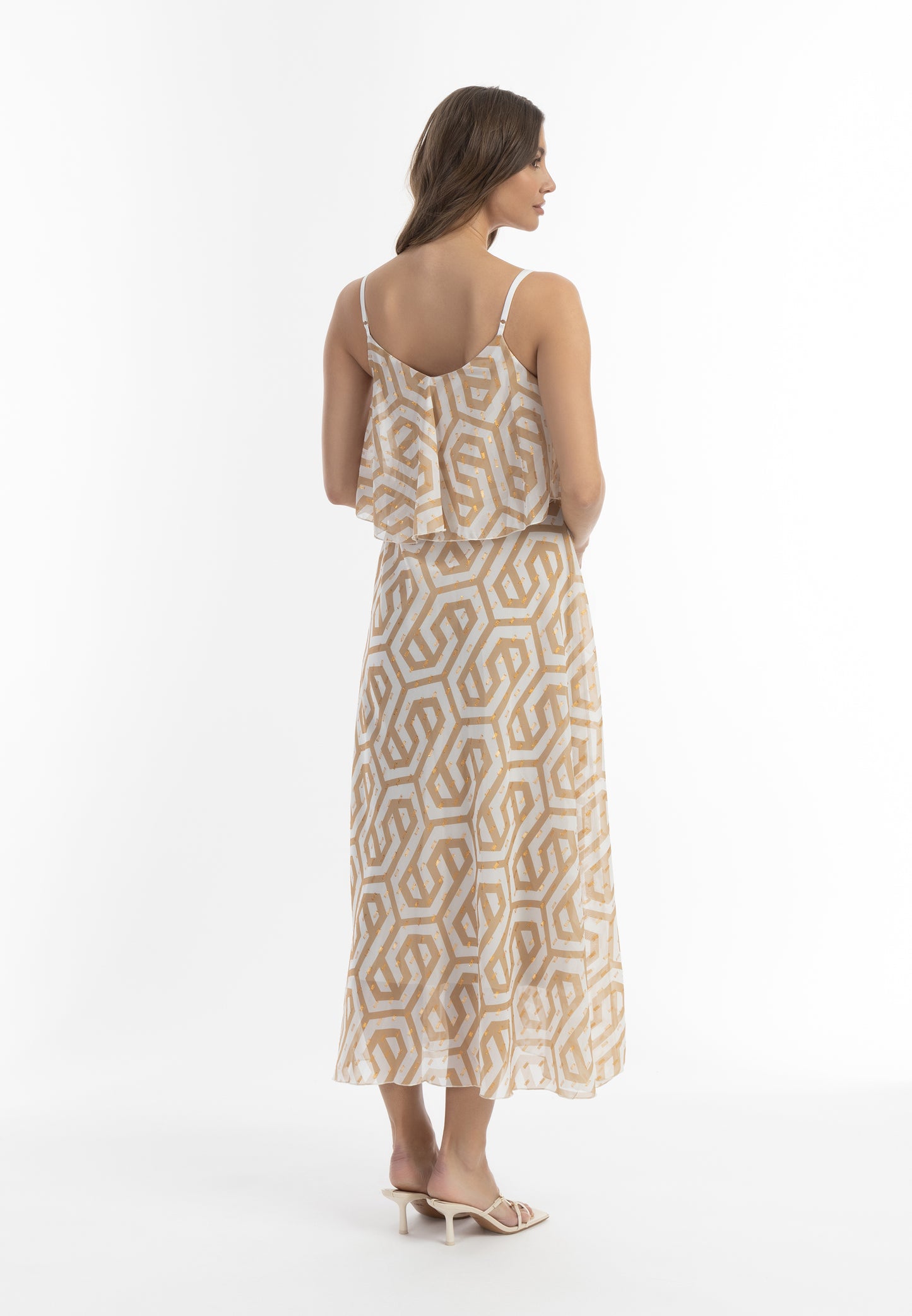 faina Damen Maxikleid