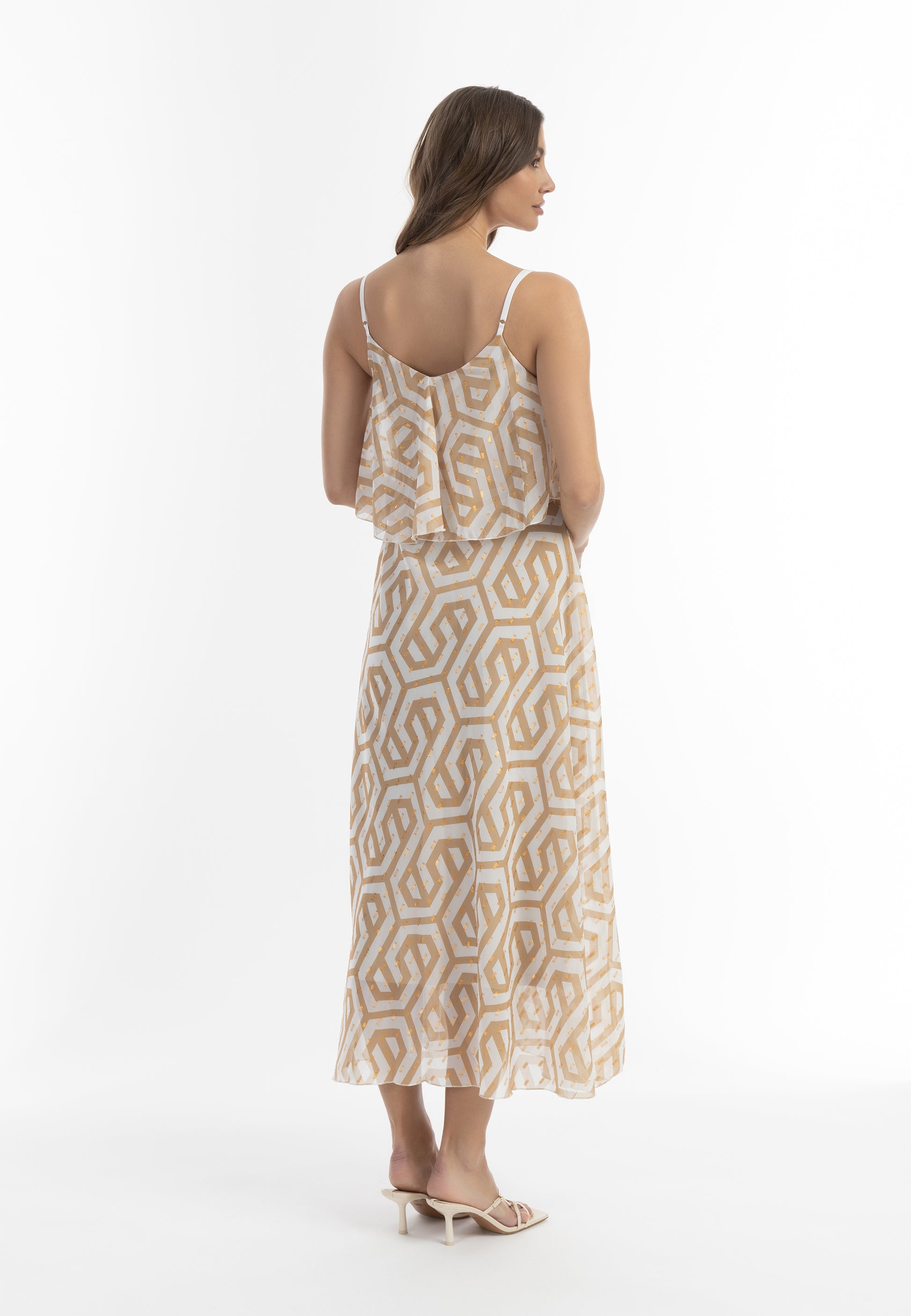 faina Damen Maxikleid