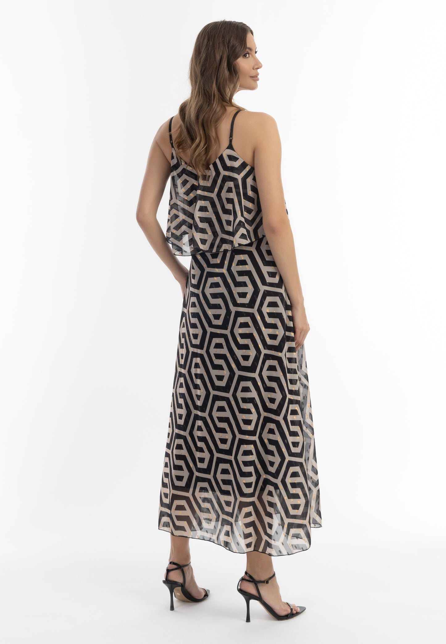 faina Damen Maxikleid