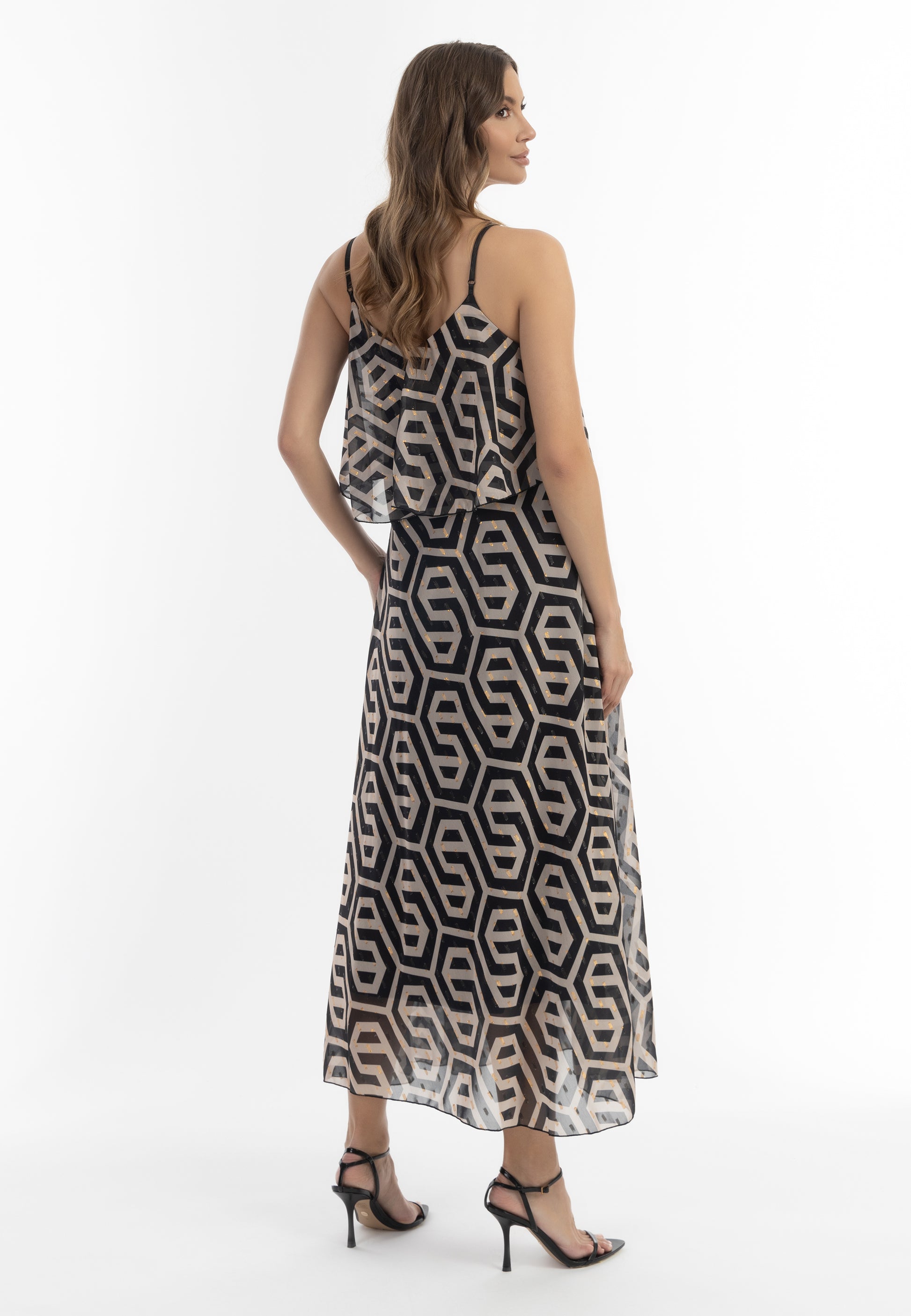 faina Damen Maxikleid