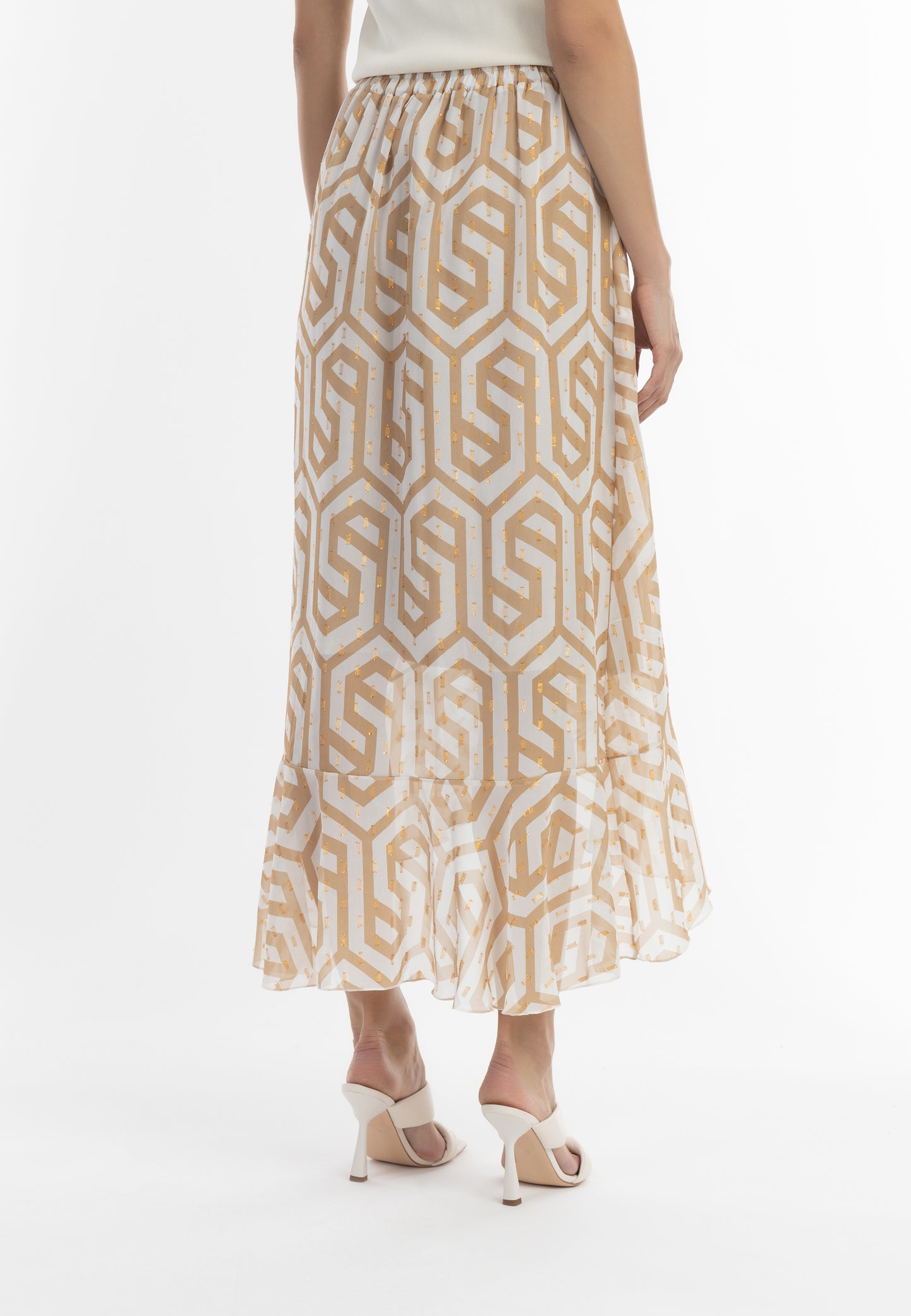 faina Damen Midirock