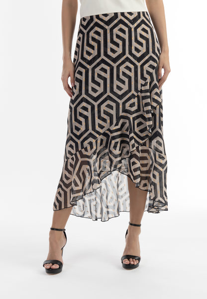 faina Damen Midirock