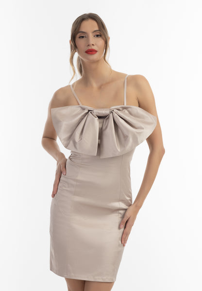 faina Damen Mini-Slipkleid