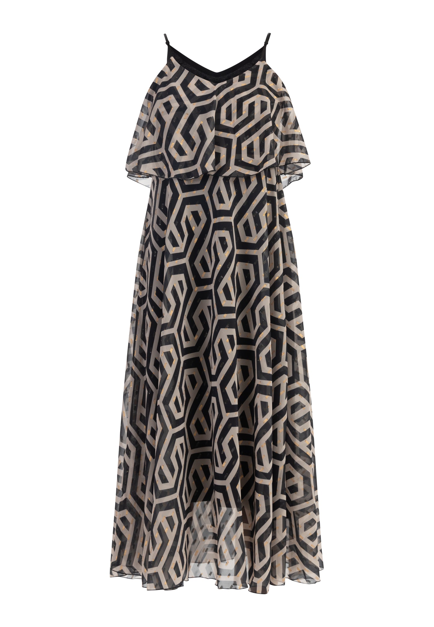 faina Damen Maxikleid