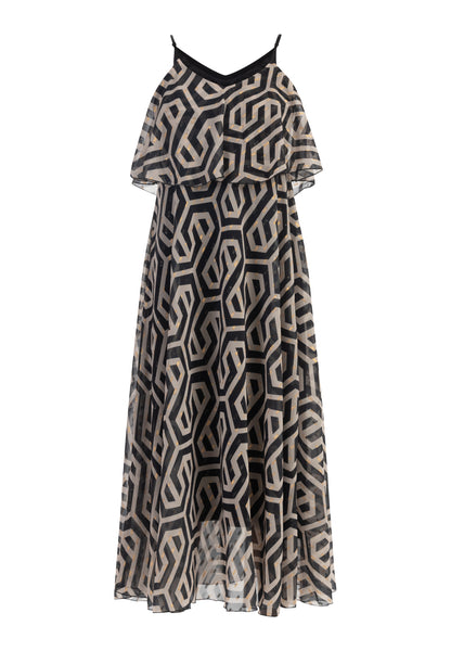 faina Damen Maxikleid