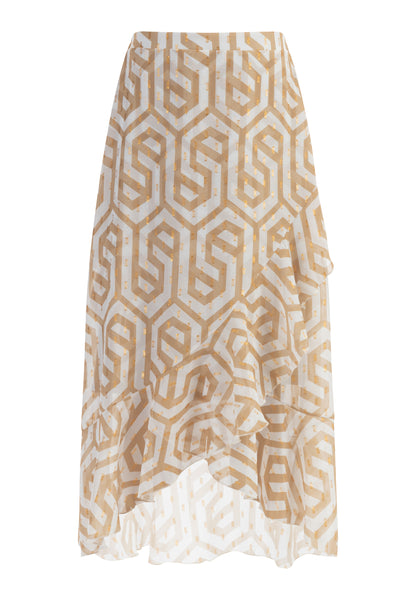 faina Damen Midirock