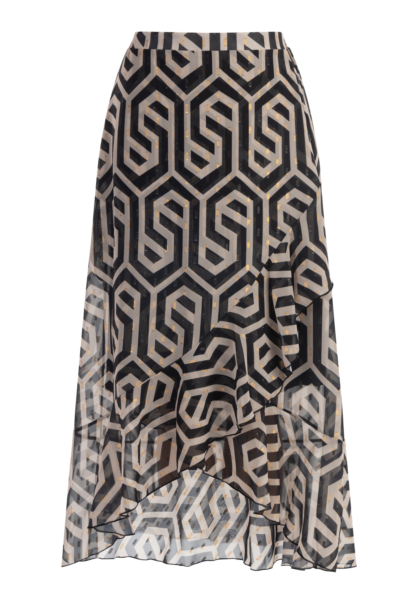 faina Damen Midirock