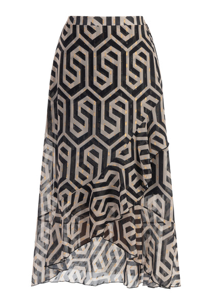faina Damen Midirock