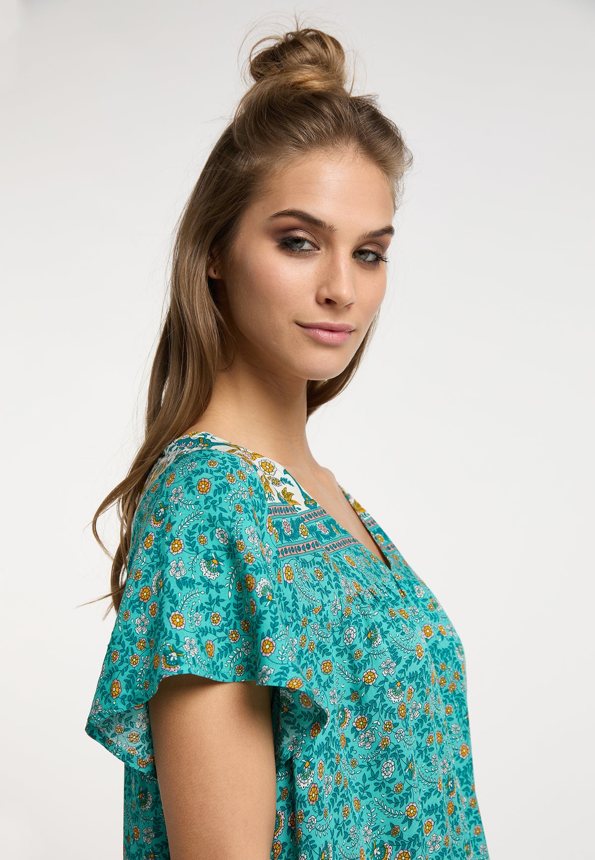 Merro Women's Summer Dress With Floral Print