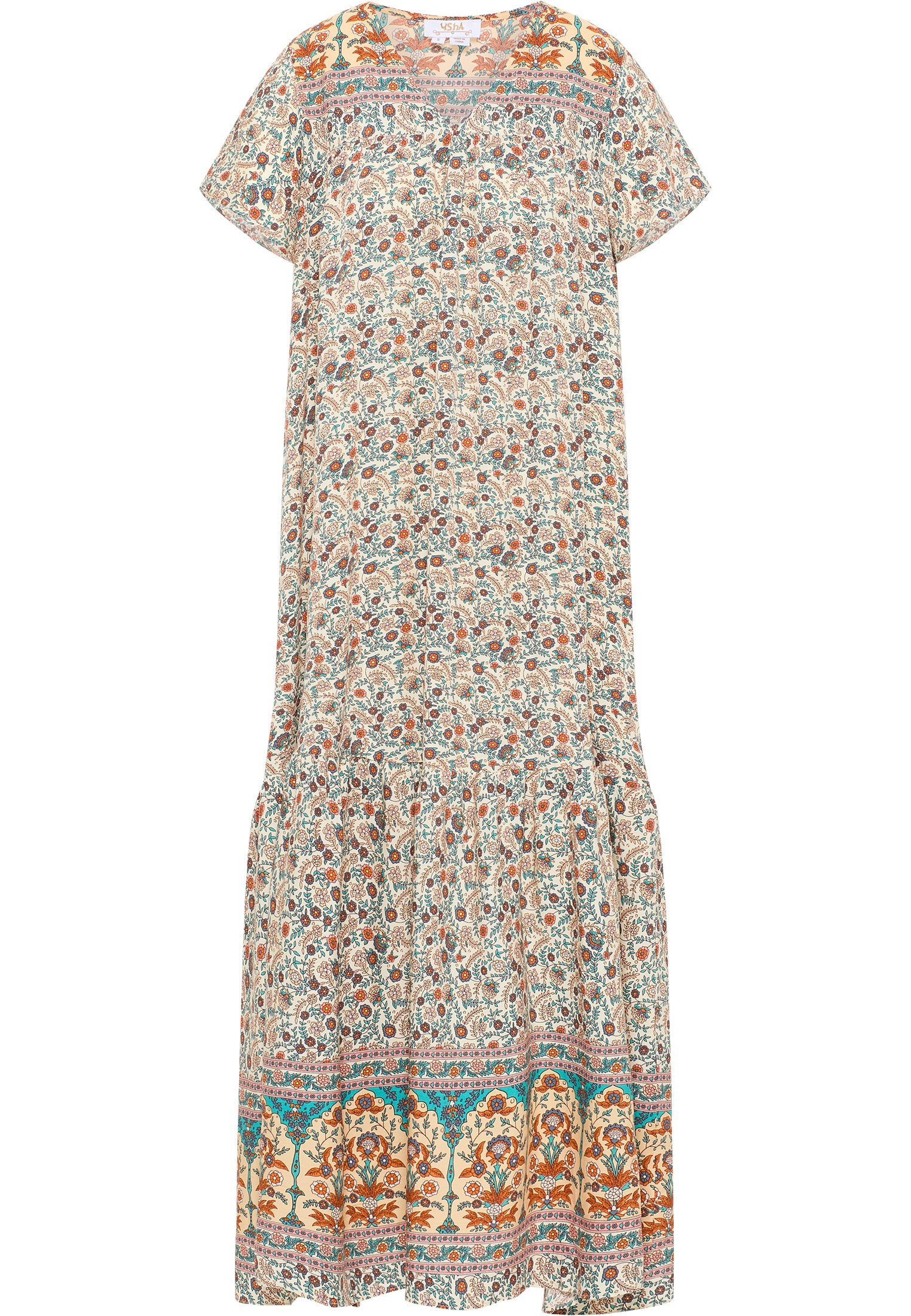 Basuto Women's Summer Dress With Floral Print
