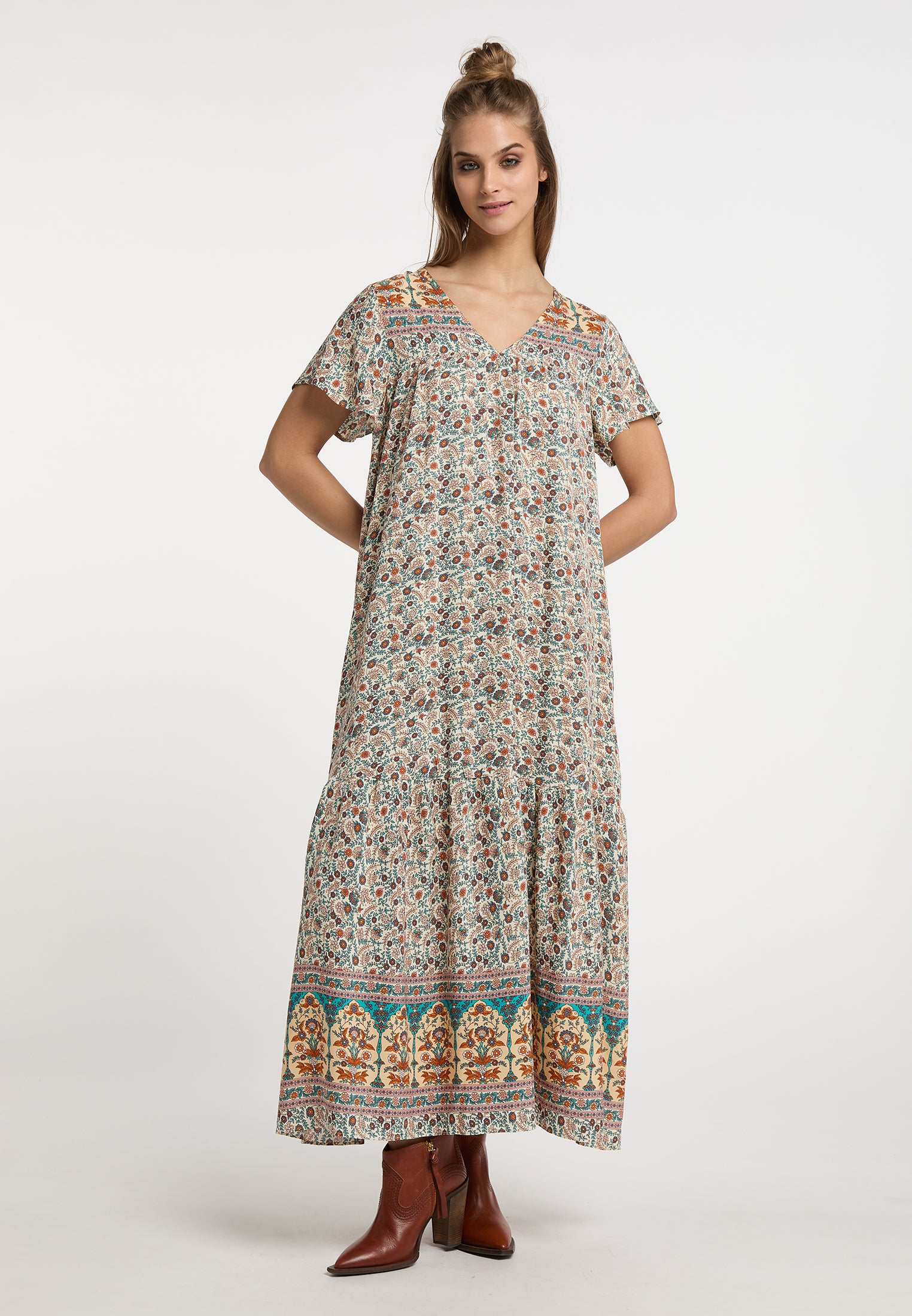 Cailyn Women's Summer Dress With Floral Print