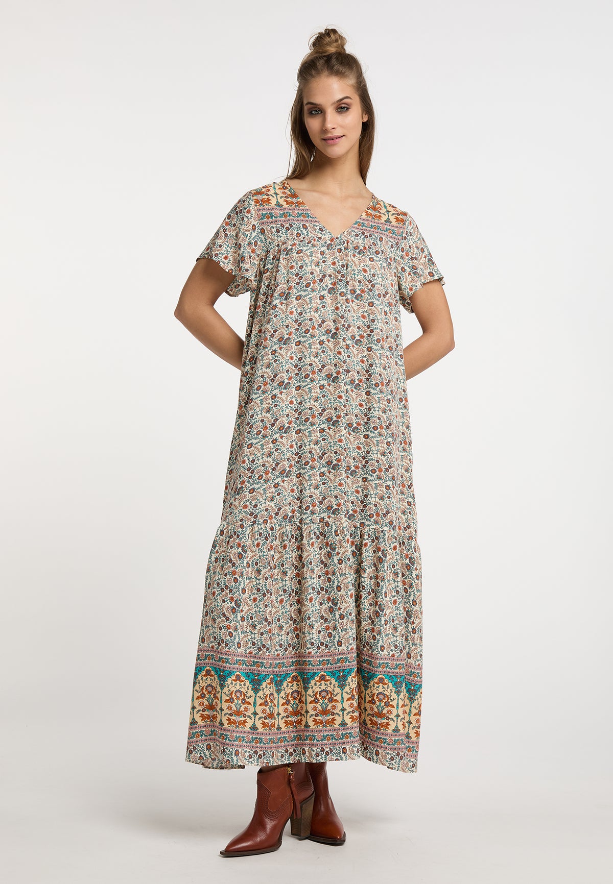 Merro Women's Summer Dress With Floral Print