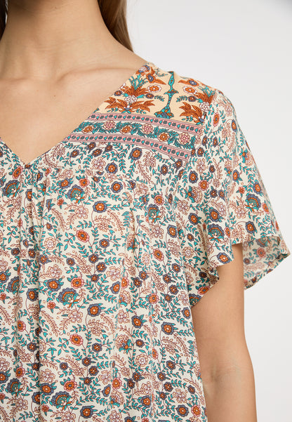 Gelya Women's Summer Dress With Floral Print
