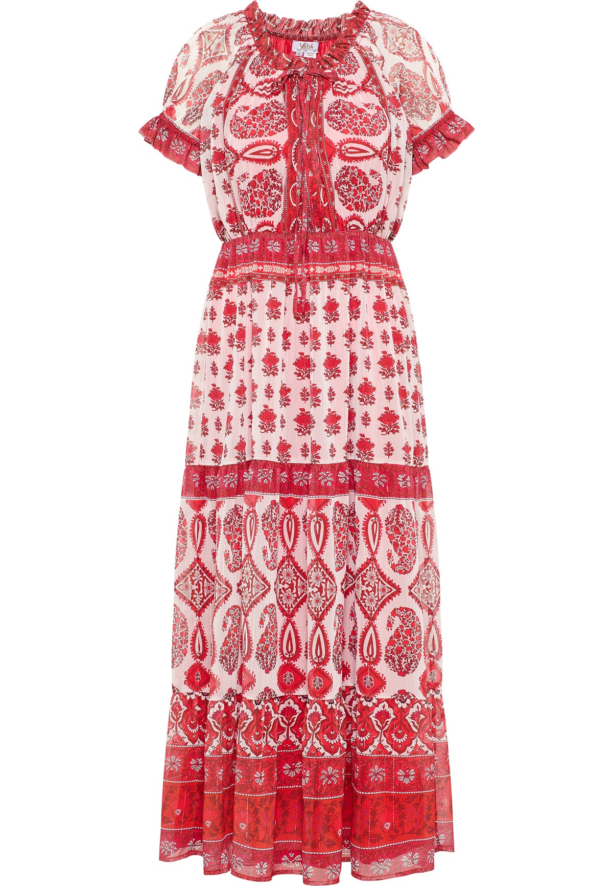 Basuto Women's Maxi Dress With All Over Print