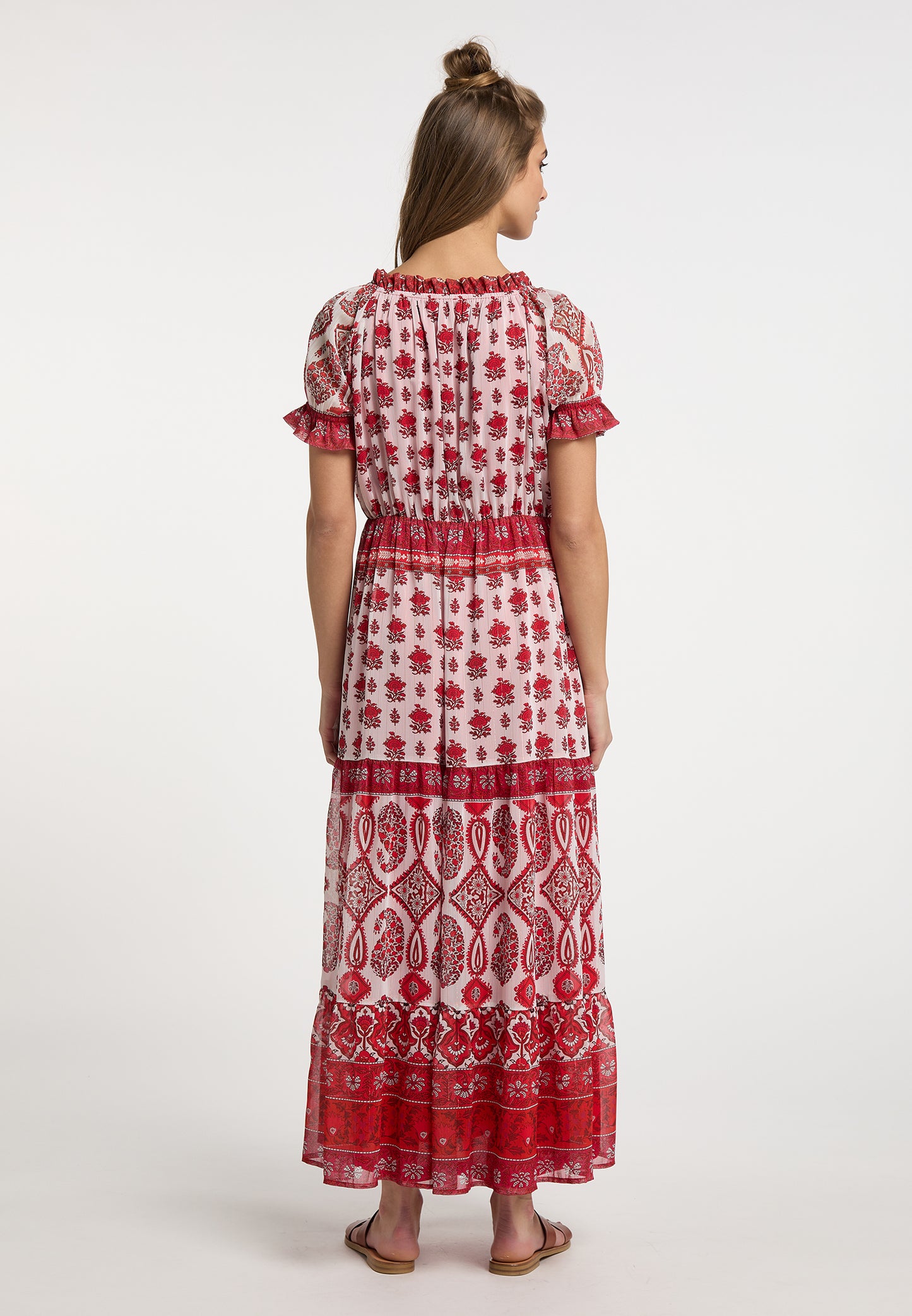 Hypate Women's Maxi Dress With All Over Print