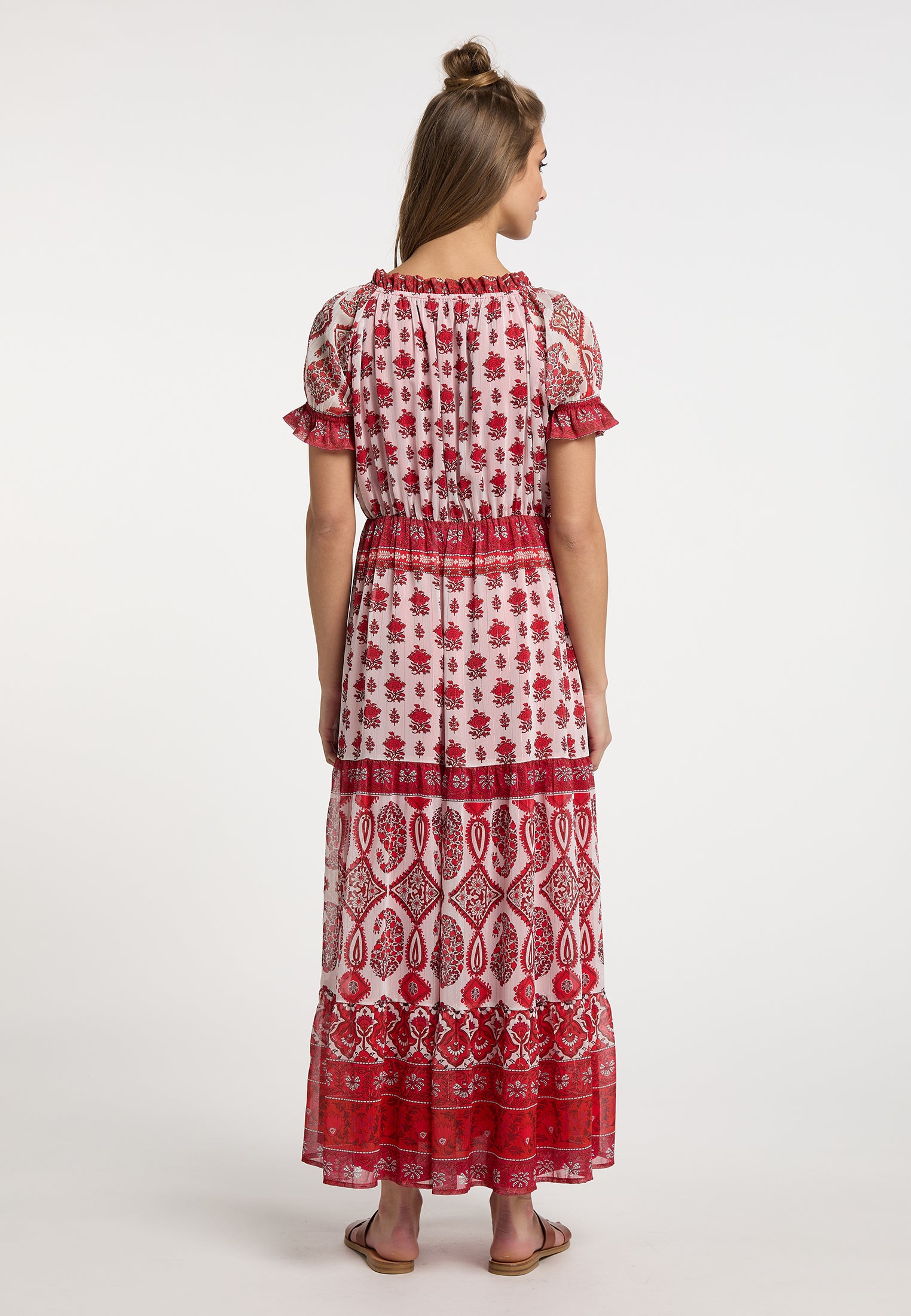 Alzou Women's Maxi Dress With All Over Print