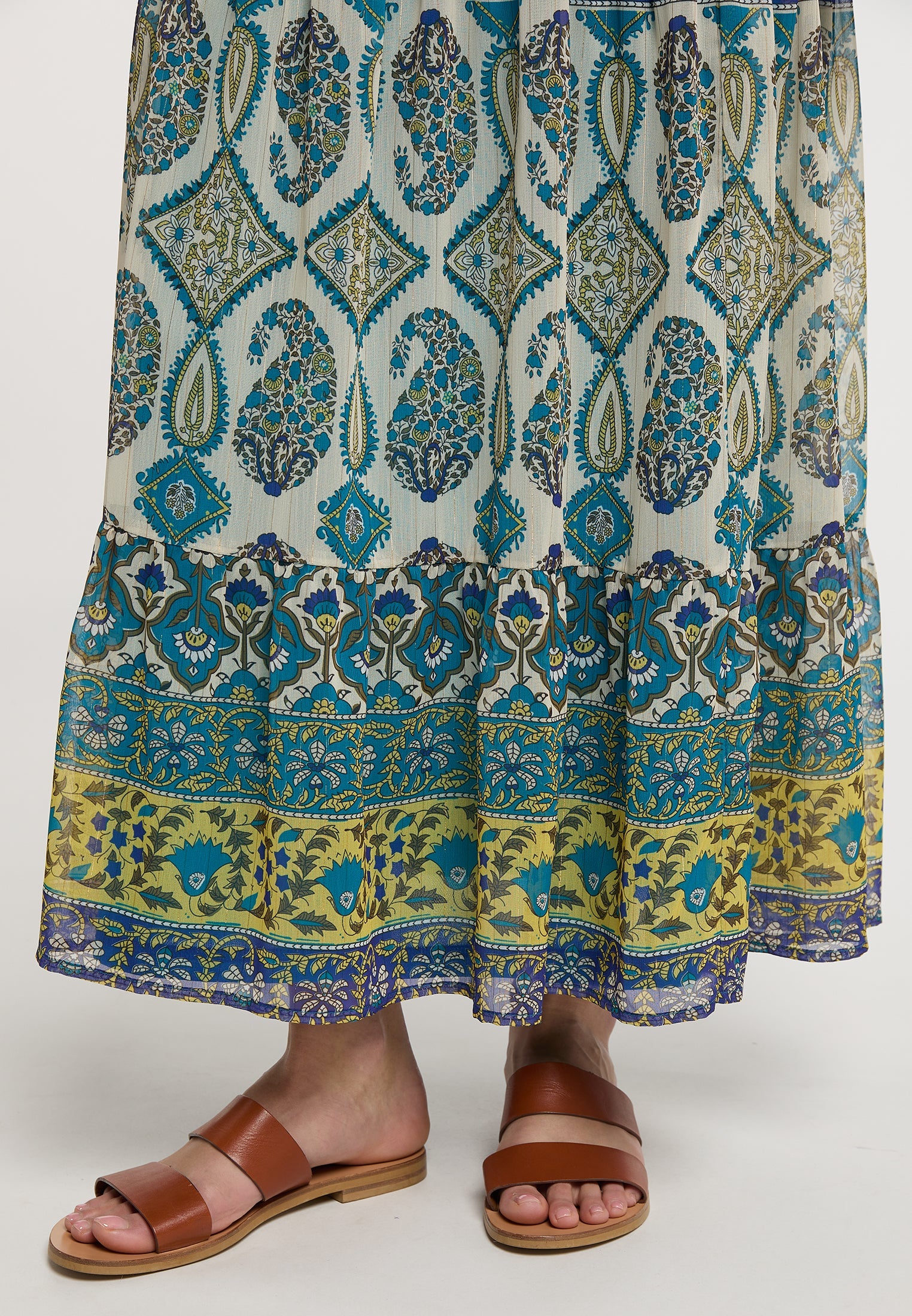 Usha festival Women's Tiered Skirt