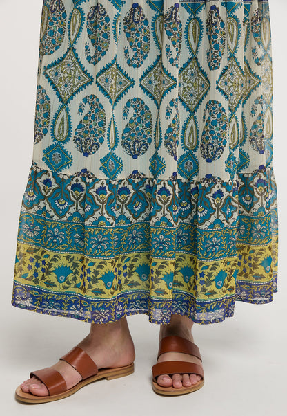 Usha festival Women's Tiered Skirt