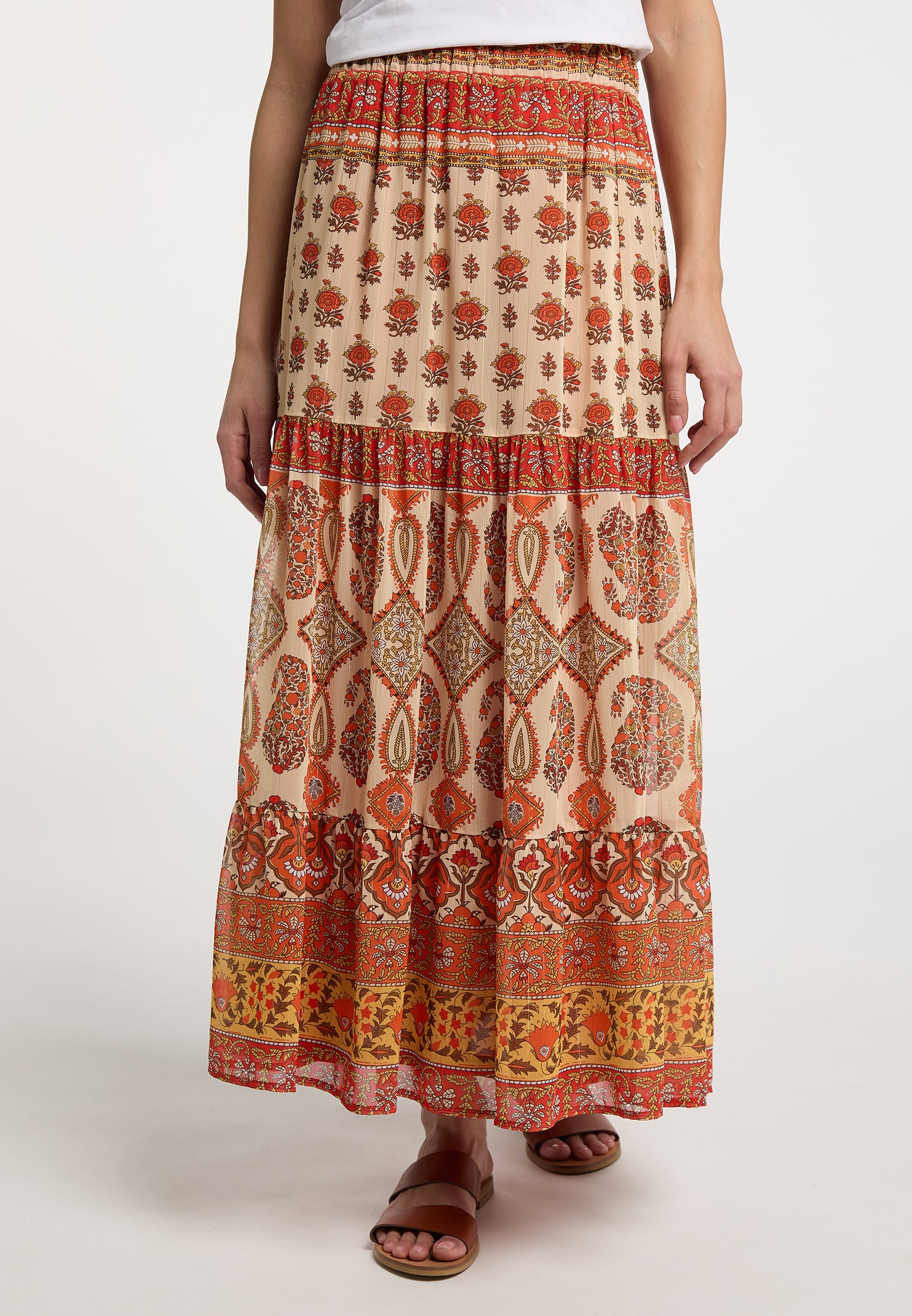 Alzou Women's Tiered Skirt