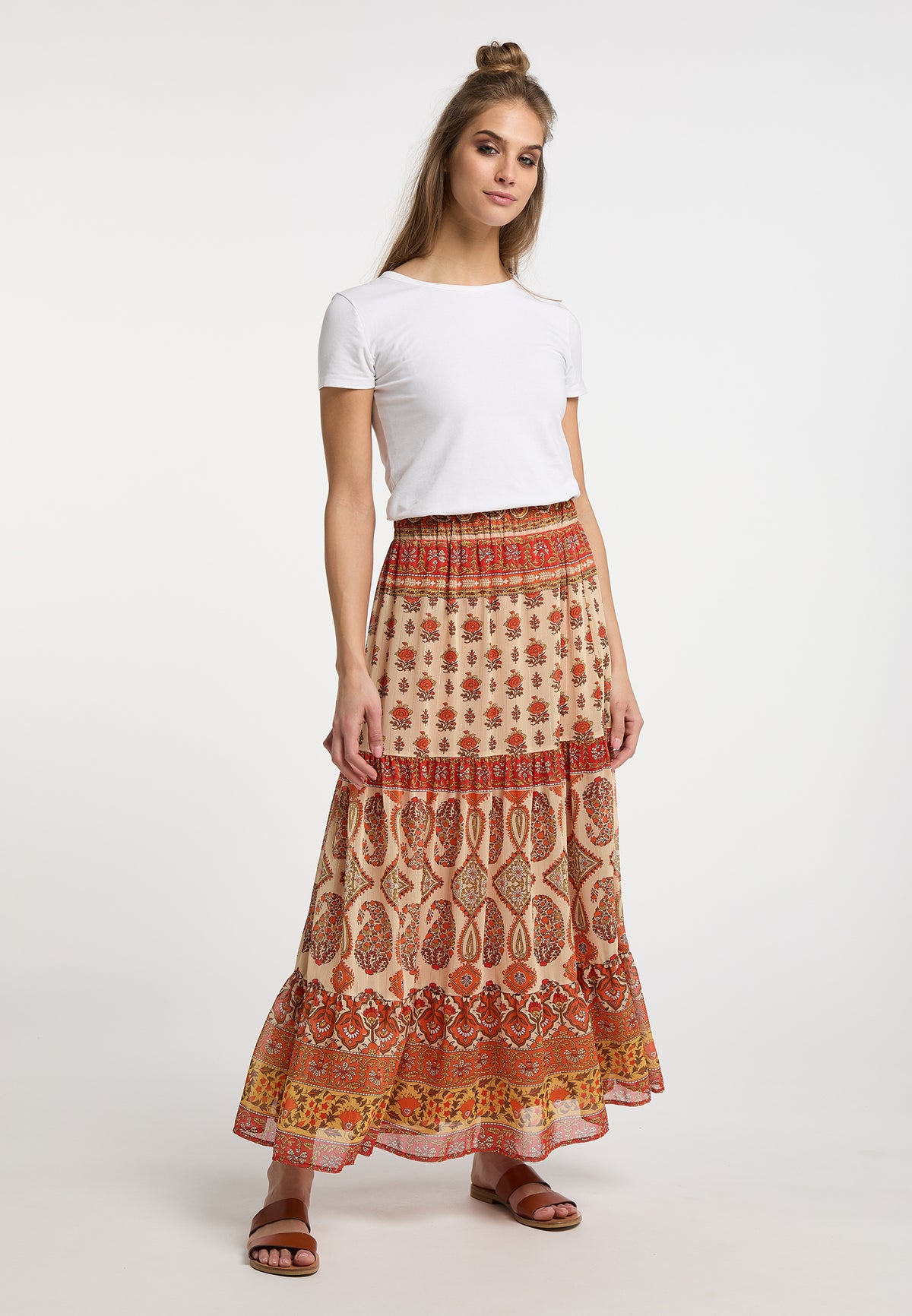 Gaya Women's Tiered Skirt