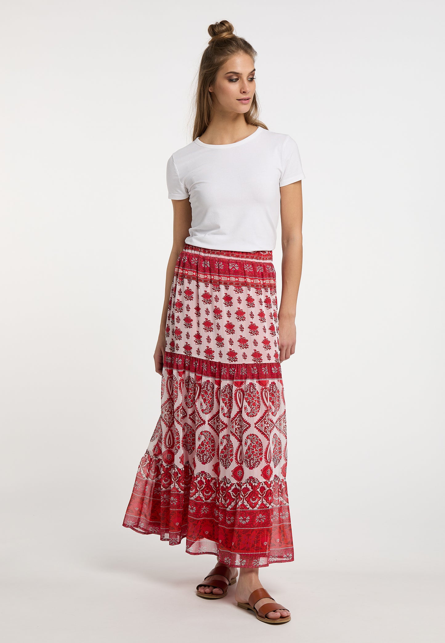Hypate Women's Tiered Skirt