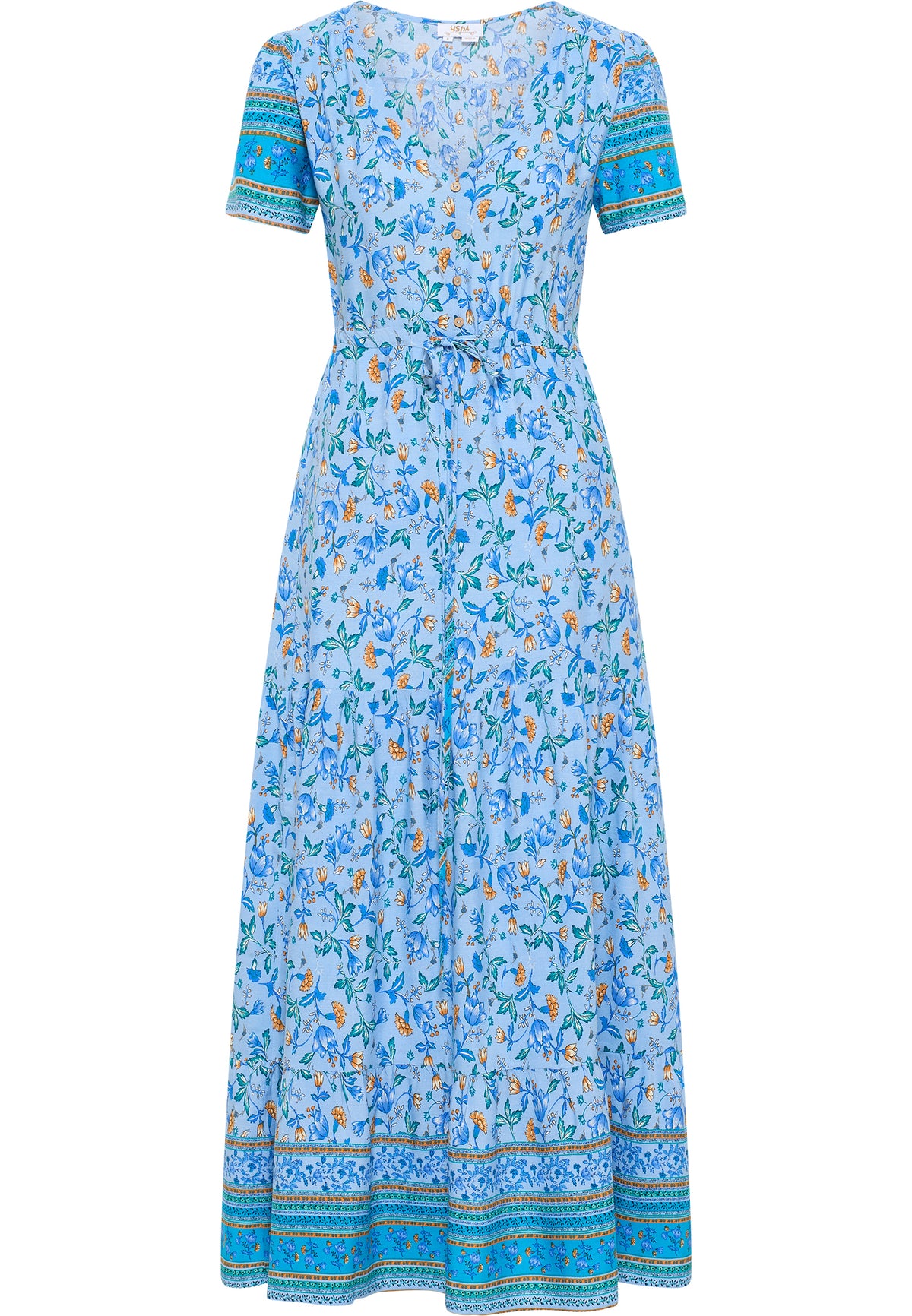 Merro Women's Floral Print Maxi Dress