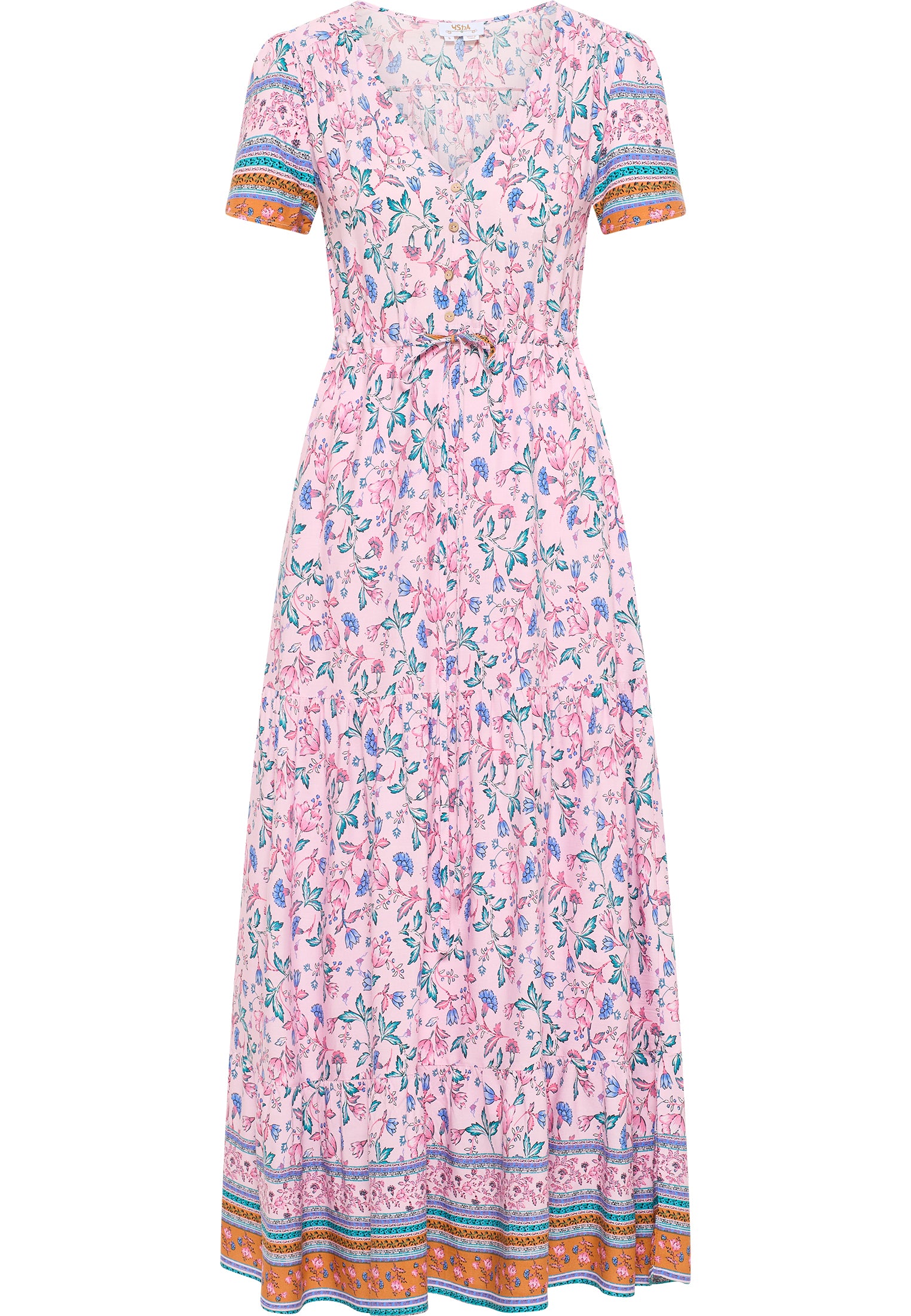 Hypate Women's Floral Print Maxi Dress