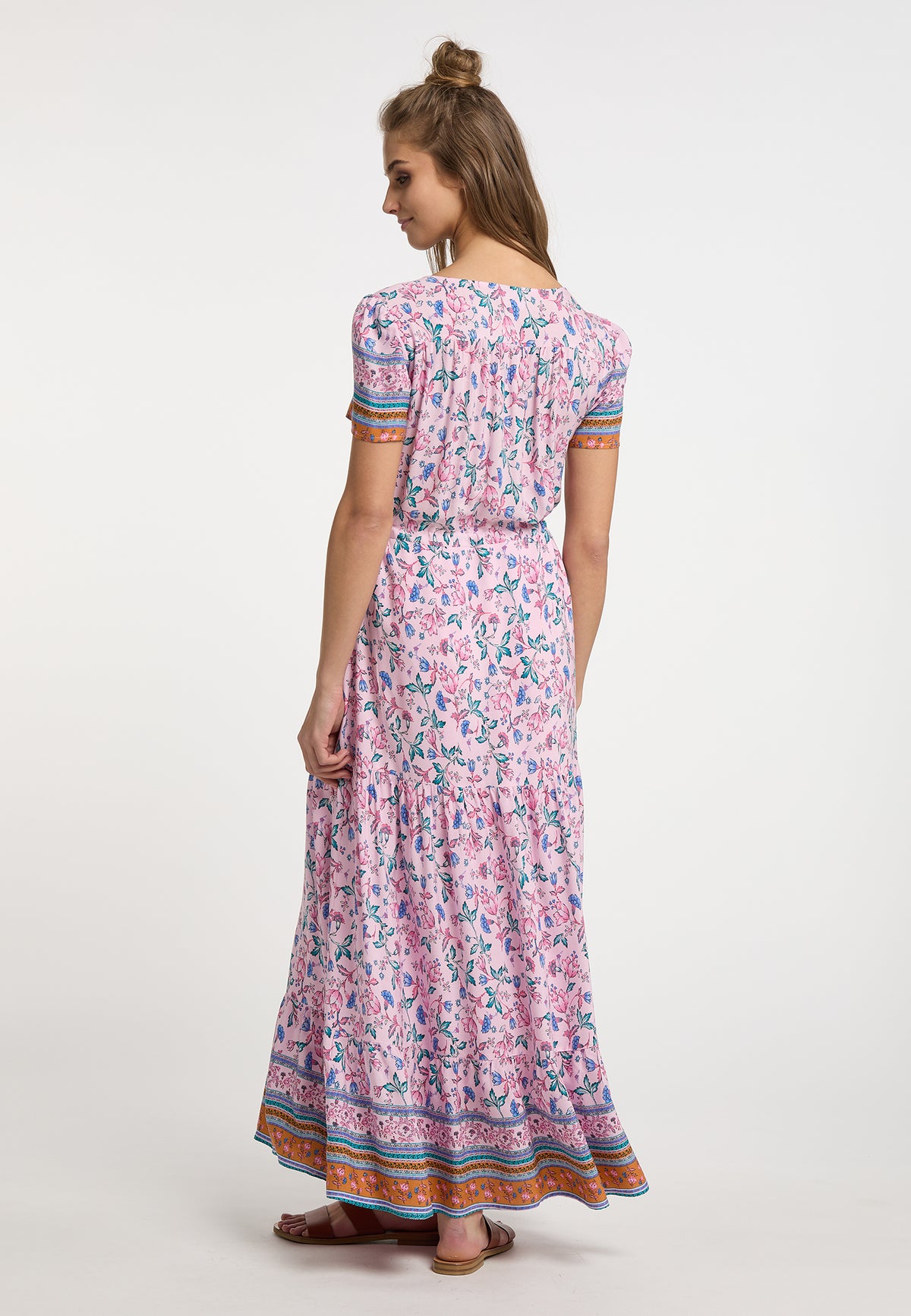 Gaya Women's Floral Print Maxi Dress