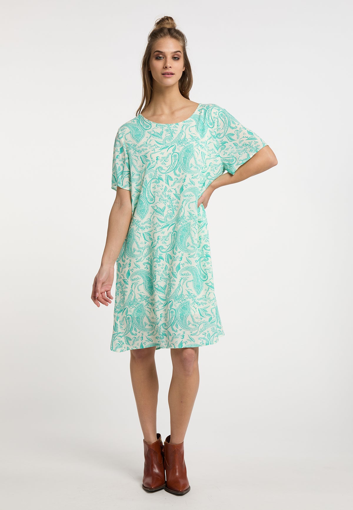 Gelya Women's Short Sleeve Dress