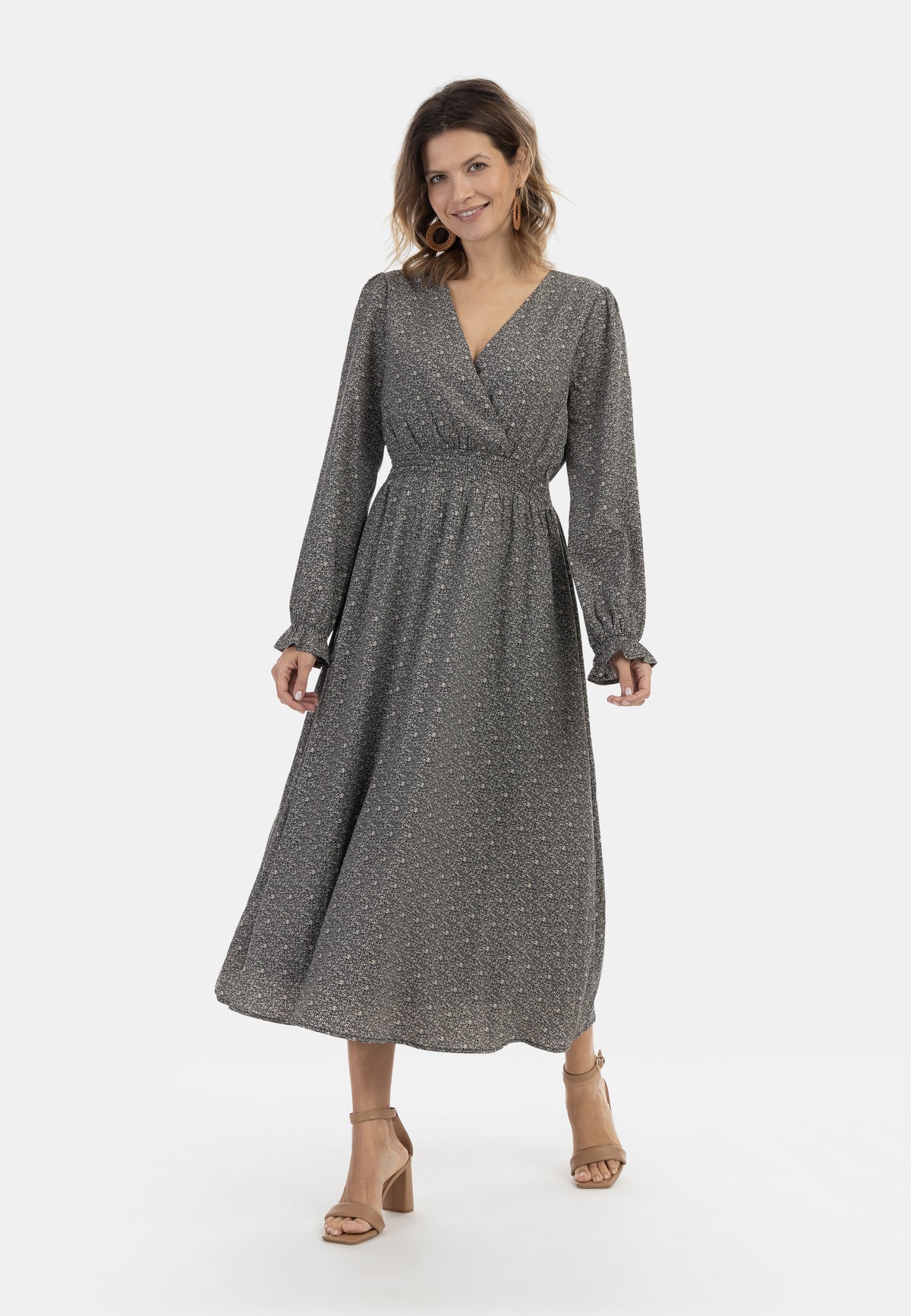 Albee Women's Maxi Dress With All Over Print