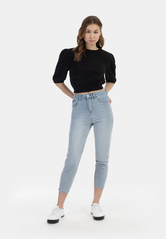 myMo Damen-Sweat-Pullover